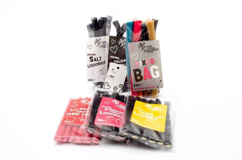 Liquorice gift bag set