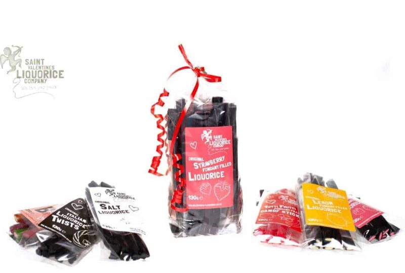 Liquorice gift bag set