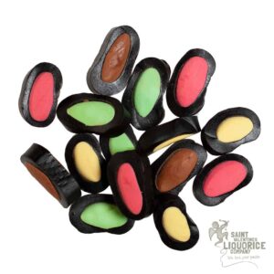 Finnish Liquorice Discs Liquorice fondant filled chunky pieces