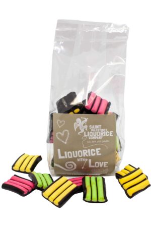 Finnish Liquorice Stripes mixed bag