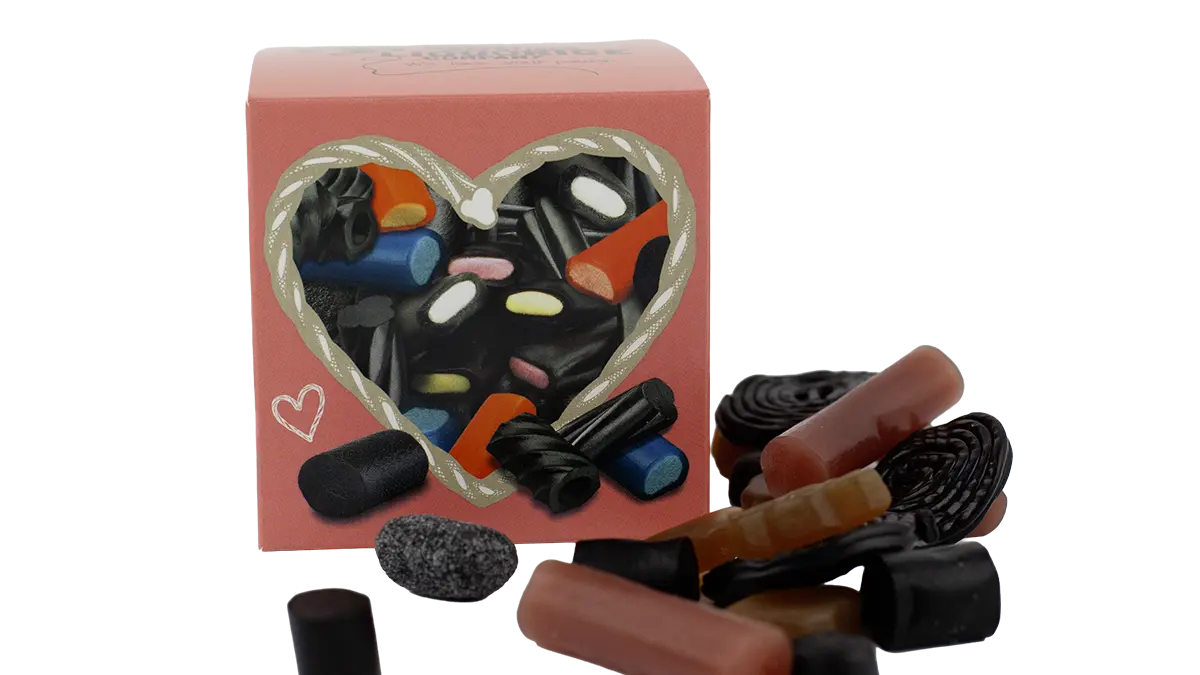gift boxes of liquorice
