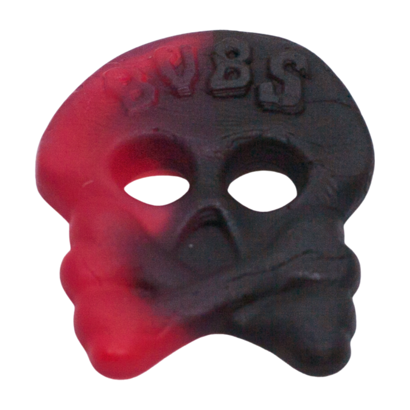 Raspberry Liquorice Skulls — Bubs Swedish Skalle