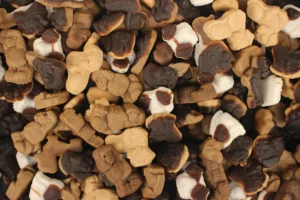 Katja Trouwe Rakkers - vegan soft gummy & foam liquorice mix in fun dog shapes