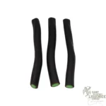 Pear fondant liquorice sticks – three soft Swedish liquorice sticks with green pear fondant centres