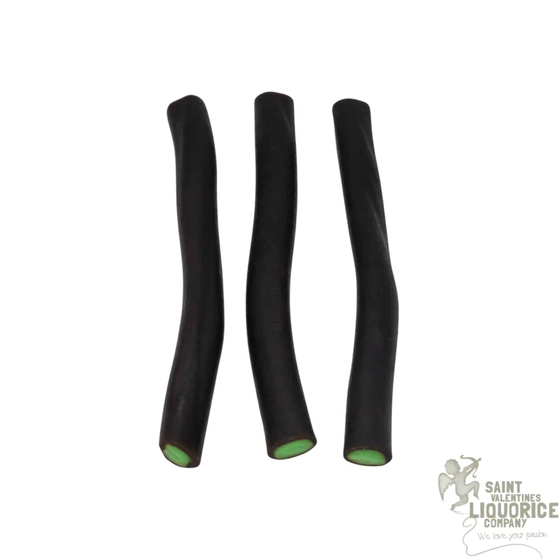swedish-pear-3.1 Pear fondant liquorice sticks โ three soft Swedish liquorice sticks with green pear fondant centres
